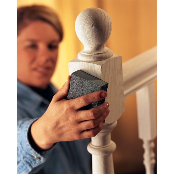 3M 2-5/8 in. x 1 in. x 3-3/4 in. 60 Grit Sanding Sponge Medium (4 Cases of 12-Packs)