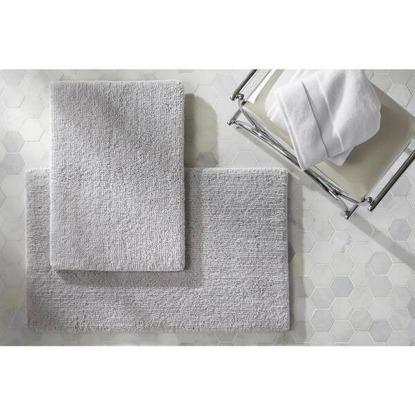 Home Decorators Collection White 24 in. x 40 in. Cotton Reversible Bath Rug  (Set of 2) HMT447_White - The Home Depot