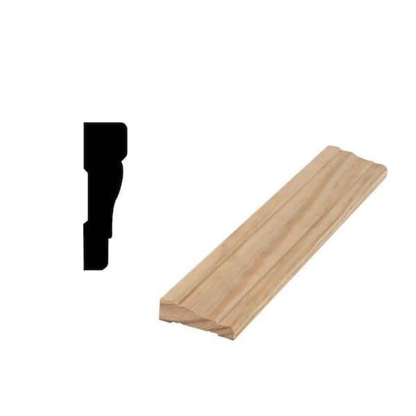Woodgrain Millwork WM 356 11/16 in. x 2-1/4 in. x 84 in. Pine Casing