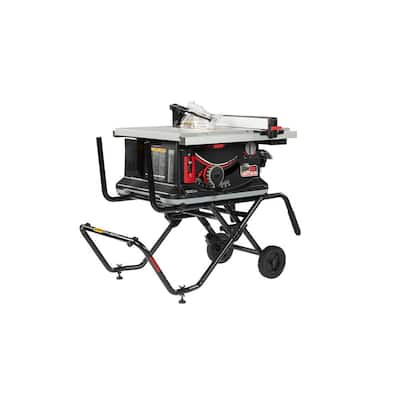 15 Amp 120-Volt 60 Hz Jobsite Saw Pro with Mobile Cart Assembly
