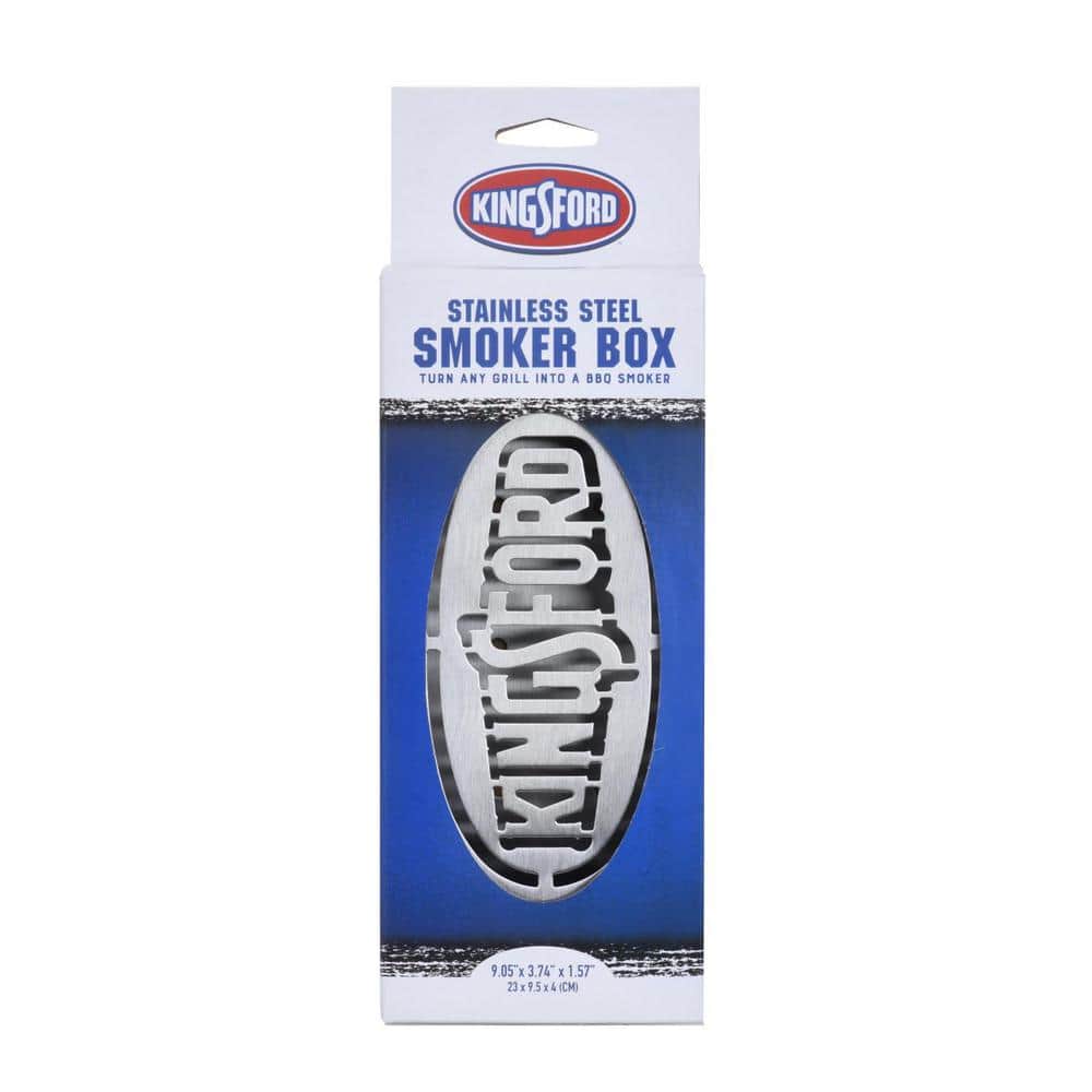 Kingsford Stainless Steel Smoker Box BBP12010 The Home Depot