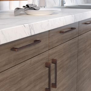 Armadale Collection 6 5/16 in. (160 mm) Brushed Oil-Rubbed Bronze Modern Rectangular Cabinet Bar Pull