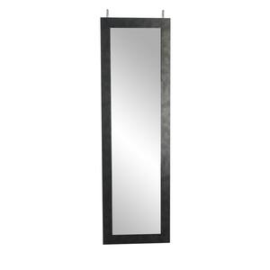 Oversized Black Over The Door Industrial Mirror (71 in. H X 21.5 in. W)