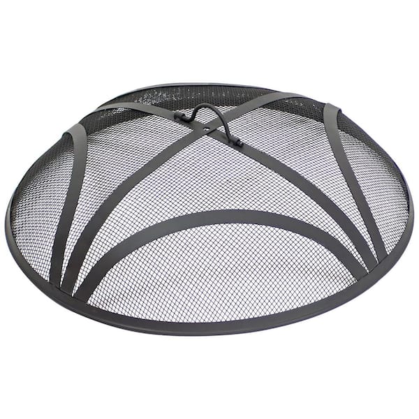 Sunnydaze 22 in. Steel Mesh Fire Pit Screen
