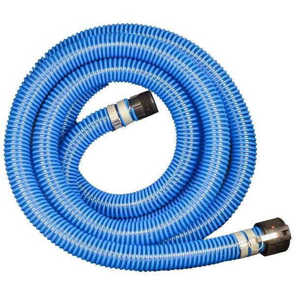 Apache 2 in. Dia x 20 ft. Blue PVC Pool Suction Discharge Hose APACHE98106503 The Home Depot