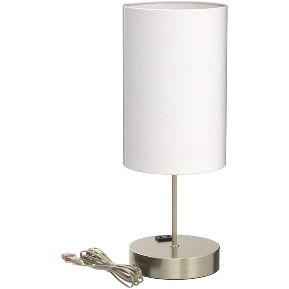 Set of 2 Touch Control Dimmable Table Lamps with 2 USB Charging Ports&AC Outlet price history on PriceWatchPro