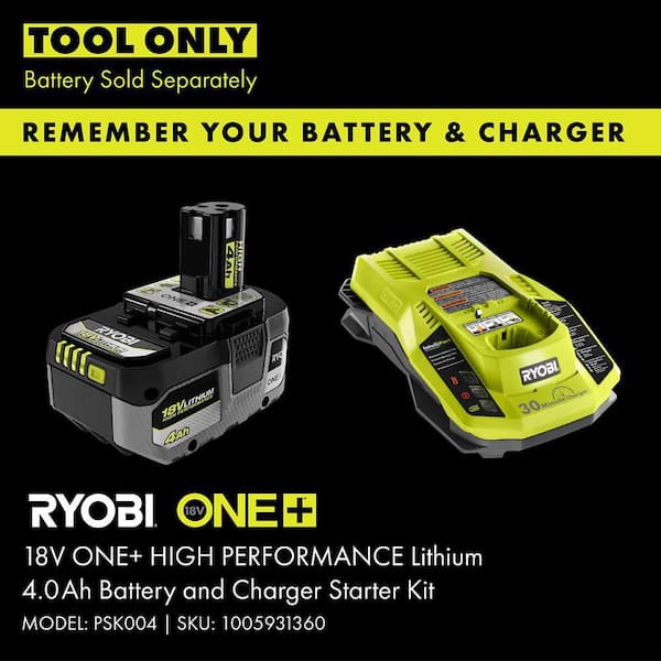 RYOBI - ONE+ 18V AirStrike 18-Gauge Cordless Cordless Narrow Crown Stapler