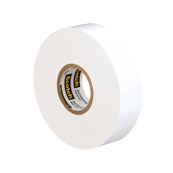 3M® 10828 - Scotch™ 66' x 0.75 White Electrical Tape