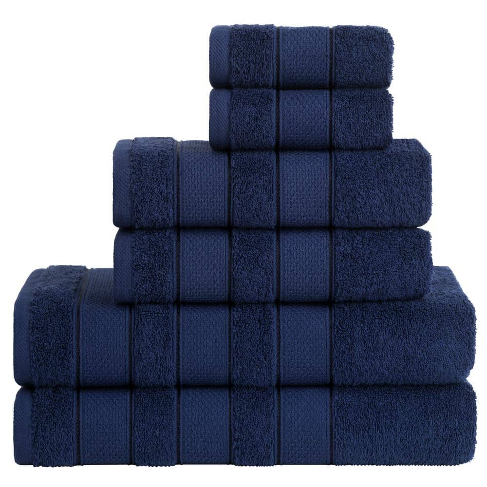 American Soft Linen Luxury Salem Collection, 6 Piece Bath Towel Set