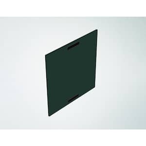 Miami Emerald Green High Density Polythylene 0.63 in. x 19.5 in. x 30 in. Outdoor Kitchen Cabinet Base End Panel
