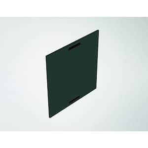 Miami Emerald Green High Density Polythylene 0.63 in. x 25.5 in. x 30 in. Outdoor Kitchen Cabinet Base End Panel