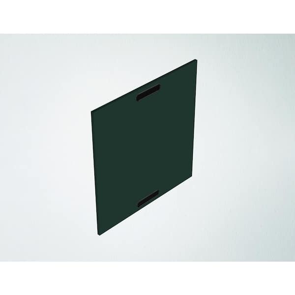 WeatherStrong Miami Emerald Green High Density Polythylene 0.63 in. x 28.5 in. x 30 in. Outdoor Kitchen Cabinet Base End Panel