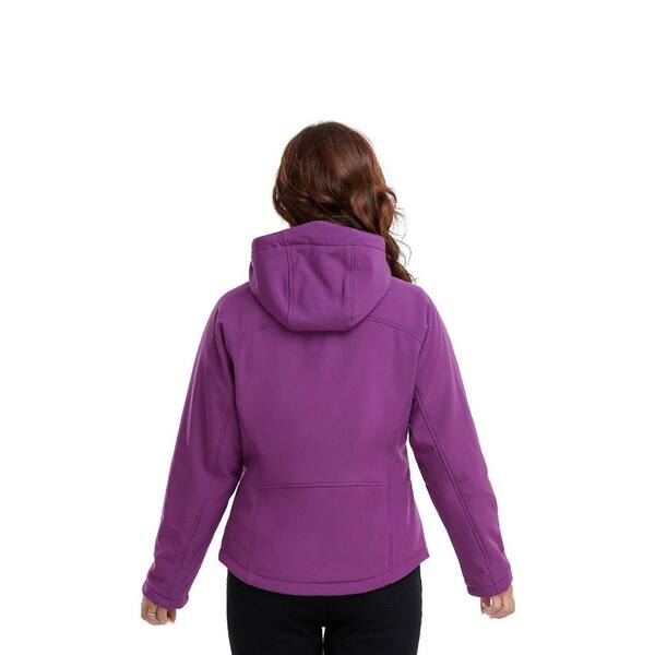 purple heated jacket