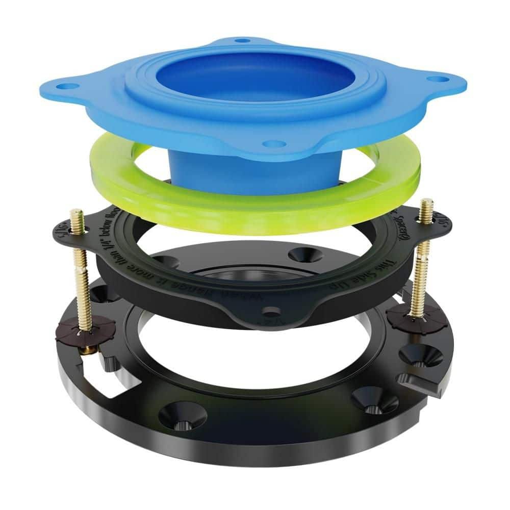 Toilet Flange Repair Kit with Elastic Wax Ring, Premium Toilet Seal and Gasket Replacement, Fits 3/4 in. Drain Pipes price history on PriceWatchPro