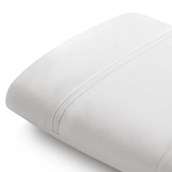 Linenspa Essentials ZipTight Encasement - Twin - Mattress Protector, White