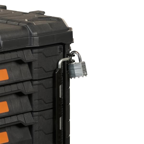 RIDGID Pro Gear System Gen 2.0 14.6 in. W Black Resin XL 3 Drawer