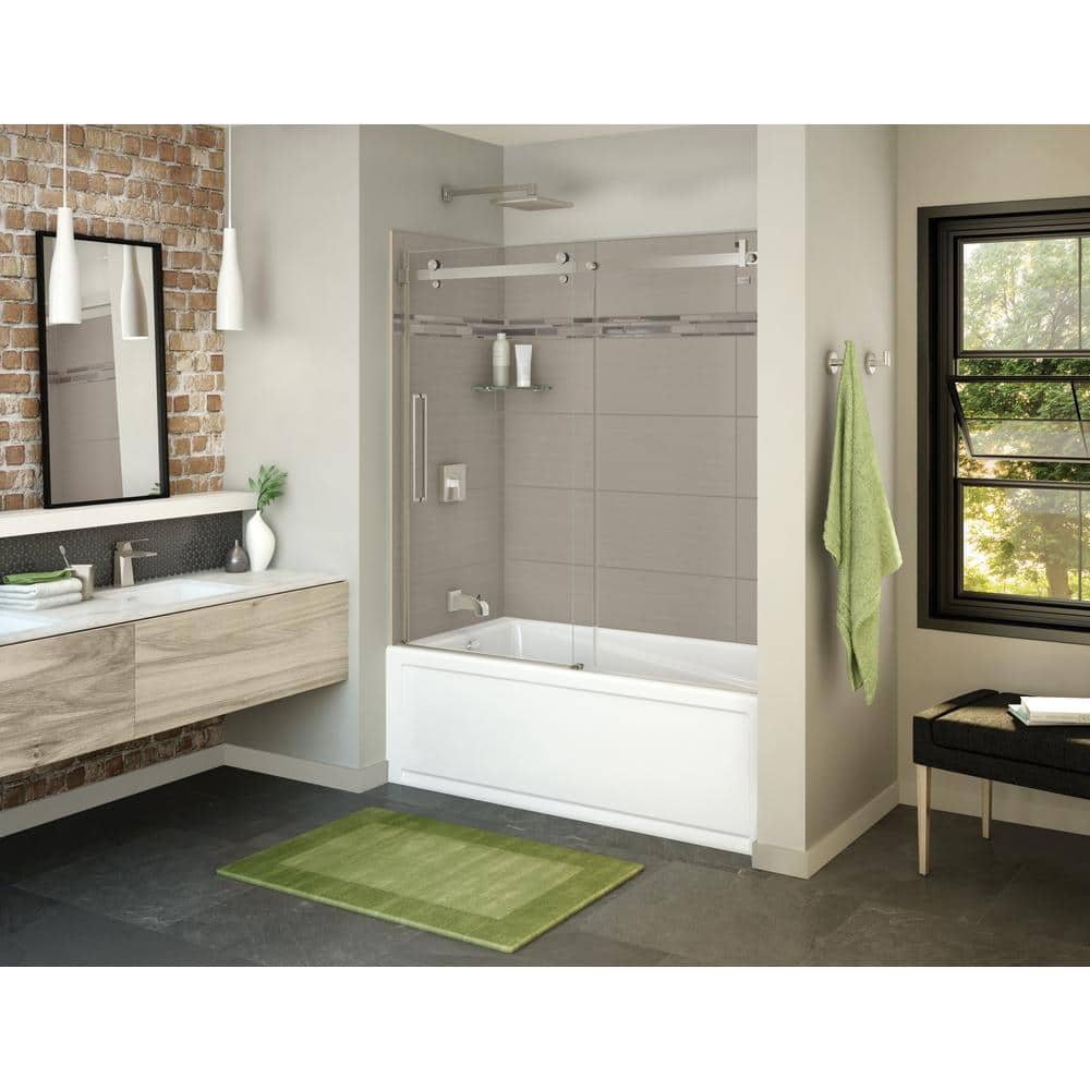 MAAX Utile Origin 30 in. x 59.8 in. x 81.4 in. Left Drain Alcove 