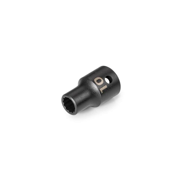 TEKTON 1/2 in. Drive x 10 mm 12-Point Impact Socket