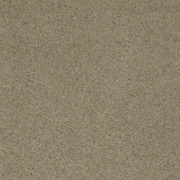 SoftSpring Carpet Sample - Miraculous I - Color Cumulus Texture 8 in. x 8 in.