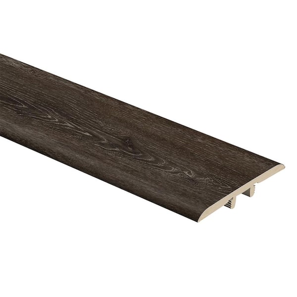 Zamma Khaki Oak Dark 5/16 in. Thick x 1-3/4 in. Wide x 72 in. Length Vinyl T-Molding