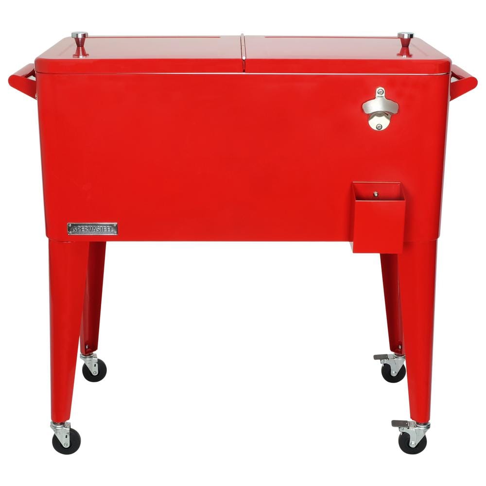 Permasteel PS-A207-RD Patio Cooler Red