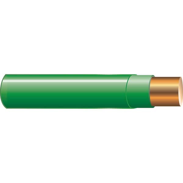 100 ft. 12 Gauge Green Solid Copper THHN Wire