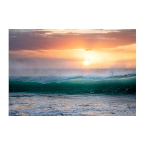 Unbranded Sunrise Mist by Colossal Images Canvas Wall Art 18 in. x 24 in.