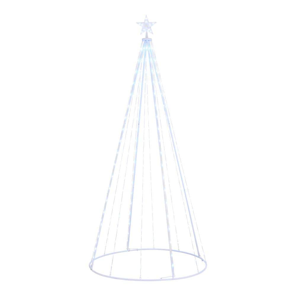 Home Accents Holiday 8 in. Warm White LED Tree Topper 23RTY6992315