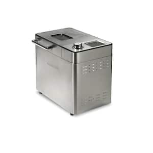 2 lb Stainless Steel Premium Bread Maker with auto fruit/nut Dispenser