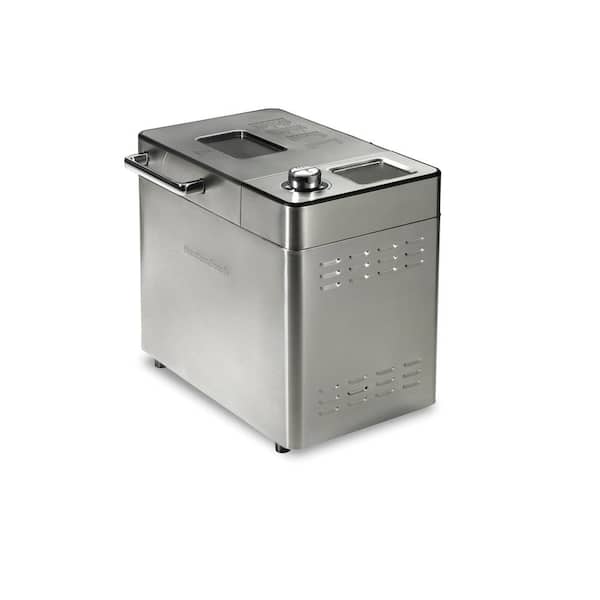 2 lb Stainless Steel Premium Bread Maker with auto fruit/nut Dispenser