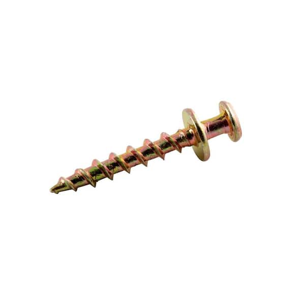 SIMPLE MOUNT 1 in. Bear Claw Double-Headed Anchorless Screw (100-Pack)