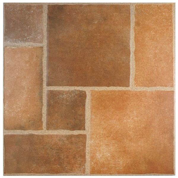 Merola Tile Holmes Rojo 17-3/4 in. x 17-3/4 in. Ceramic Floor and Wall Tile (18 sq. ft. / case)