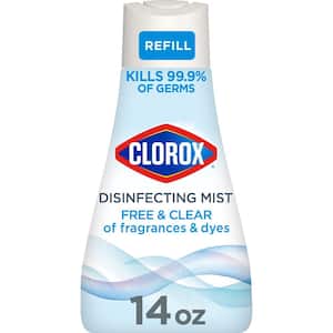 14 oz. Disinfecting Mist Refill Free and Clear of Fragrances and Dyes