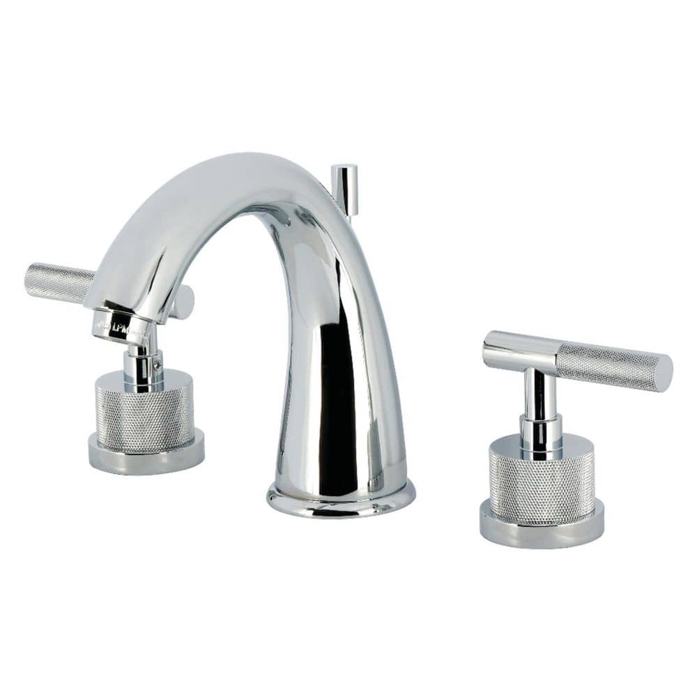 Convergent Deck Mounted 2-Handle 8 in. Widespread Bathroom Sink Faucet with Pop-Up Drain in Polished Chrome price history on PriceWatchPro