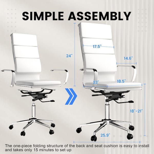 Comhoma office chair instructions sale