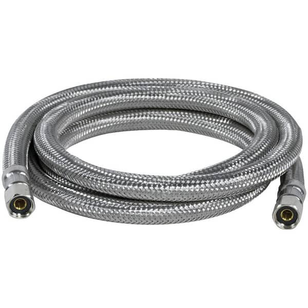  Refrigerator Water Line Kit for Ice Maker Braided - 18