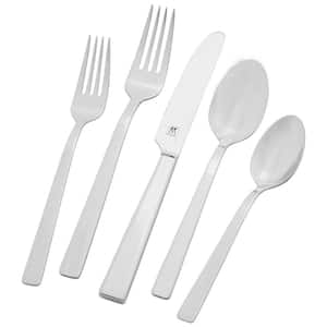 King 45-Piece 18/10 Stainless Steel Flatware Set