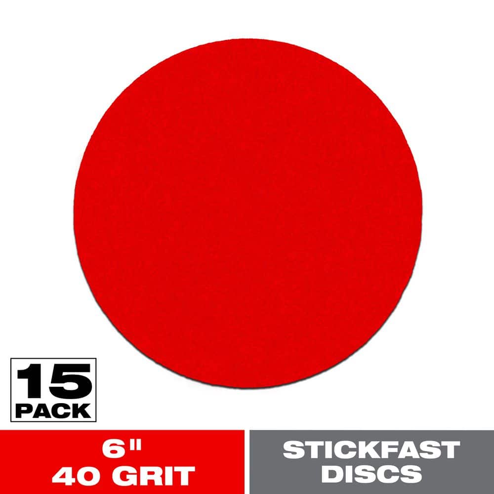 6 in. 40-Grit ROS StickFast Sanding Discs price history on PriceWatchPro