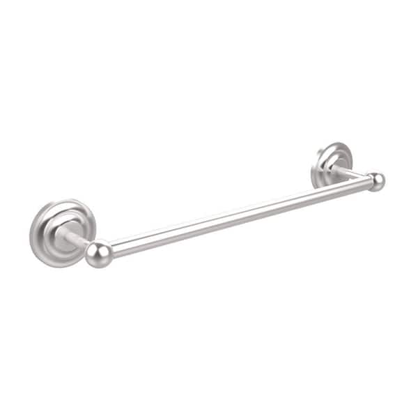 Allied Brass Prestige Que New Collection 24 in. Towel Bar in Satin Chrome