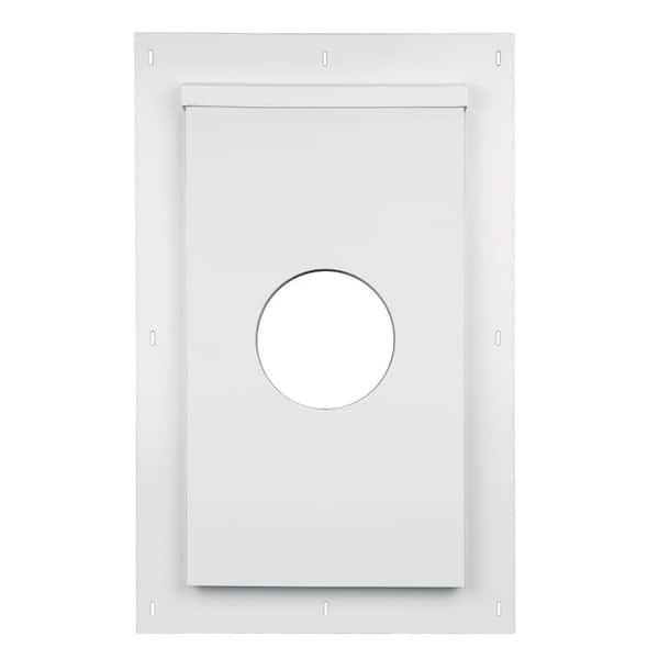 SturdiMount 8.5 in. x 15 in. Vinyl Trim White Oversized Mounting Block-5/Box
