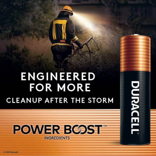 Duracell Coppertop AA Battery with POWER BOOST™, 16 Pack Long-Lasting  Batteries