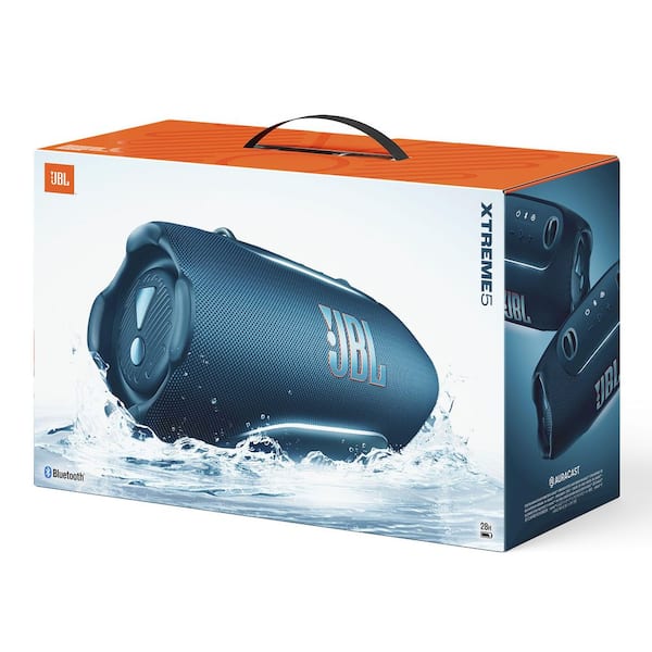スピーカー・ウーファー Jbl xtreme JBL Xtreme 5 BT Speaker - Blue JBLXTREME5BLUAM - The Home Depot