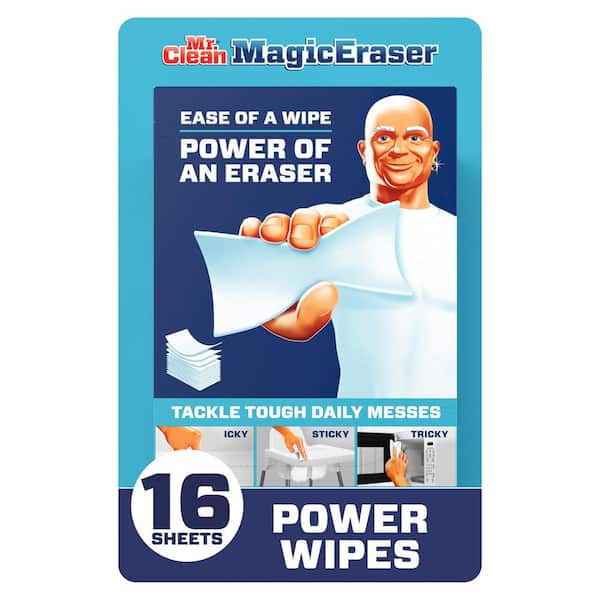 Mr. Clean Thin Sheets Magic Eraser Scouring Sponge Wipes (16 Count)