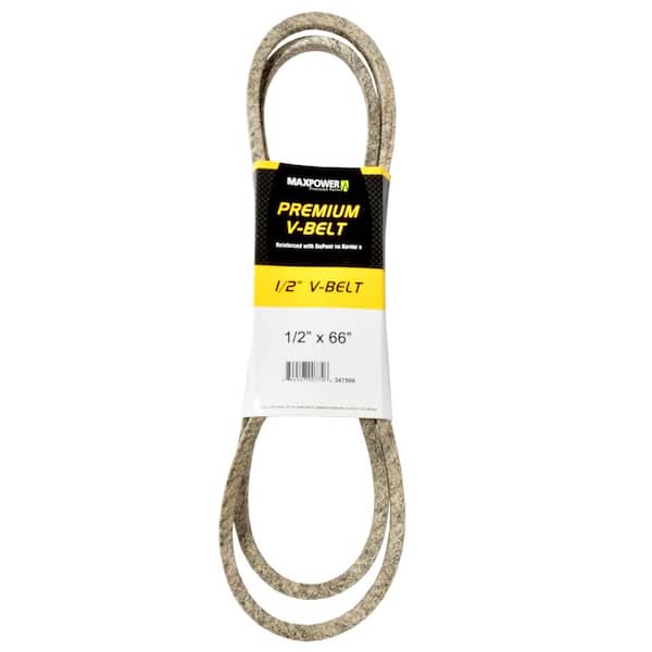 MaxPower 1/2 in. x 66 in. Premium V-Belt