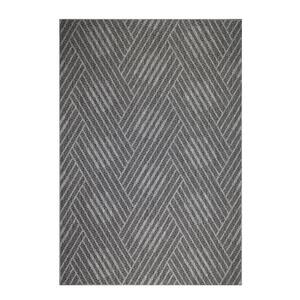 Maryland 2 ft. X 3 ft. Fossil Gray Geometric Area Rug