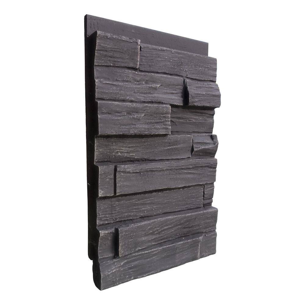 "8"" x 13"" Sample Faux Cont Slatestone Stone Panels for 301CMP-Coal Mine" price history on PriceWatchPro