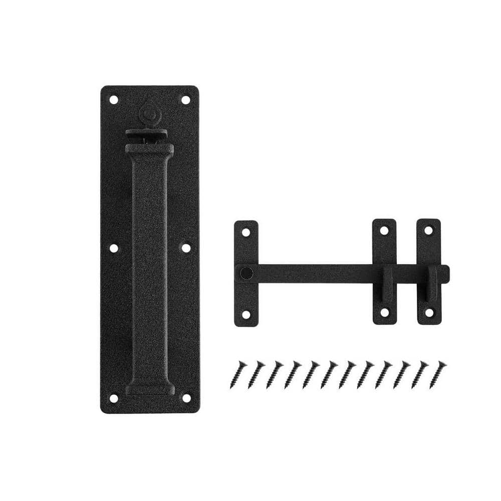 10 in. Heavy Thumb Latch with Rust Defender
