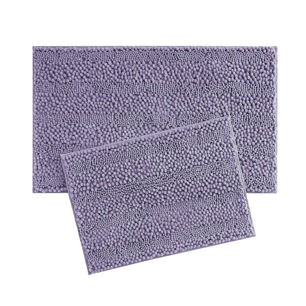 LAURA ASHLEY シェニール織り　ゴスフォード　キッチン　バスマット wisteria-purple-laura-ashley-