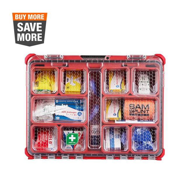 Milwaukee Class B Type 3 Packout First Aid Kit (193-Piece Milwaukee Class B Type 3 Packout First Aid Kit (193-Piece
