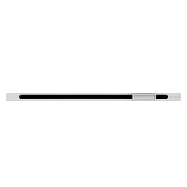Linear 16 in. W. Steamhead with AromaTherapy Reservoir in White